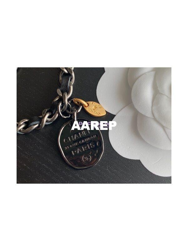 Replica Chanel 22K Symbolic Wallet On Chain WOC Lambskin AP2508 Black 8