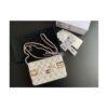 Replica Chanel 22K Symbolic Wallet On Chain WOC Lambskin AP2508 Black