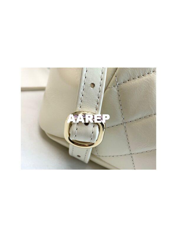 Replica Chanel 22K Mini Duma Backpack in Aged Calfskin AS2908 White 5