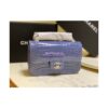 Replica Chanel Crocodile Himalayan Leather Small 20cm Classic Flap CF Bag 11