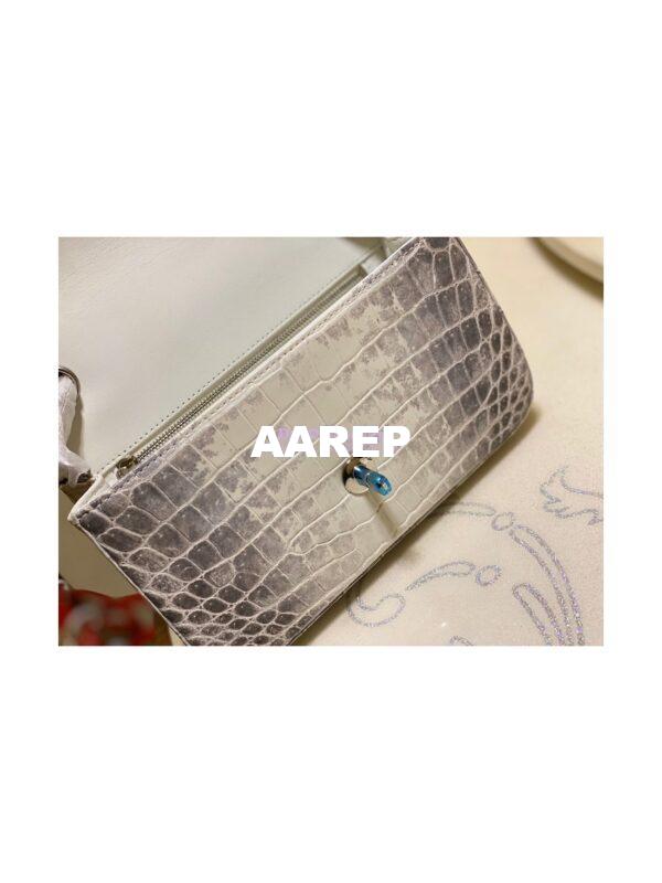 Replica Chanel Crocodile Himalayan Leather Small 20cm Classic Flap CF Bag 11 19