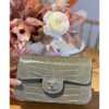 Replica Chanel Alligator Leather Small 20cm Classic Flap CF Bag 10