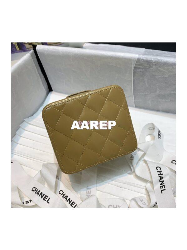 Replica Chanel Micro Mini Vanity Case 90s Vintage Patent Clutch 01919m Gold (Limited!) 11
