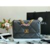 Replica Chanel 19 Large Flap Bag AS1161 Lambskin Light Blue