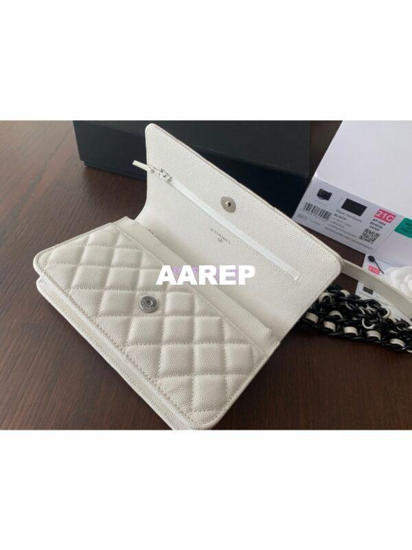 Replica Chanel My Everything Wallet on Chain Bag WOC White AP1954 8