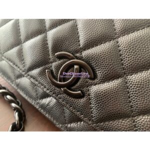 Replica Chanel My Everything Wallet on Chain Bag WOC All Black AP1954 2