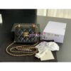 Replica Chanel Small Trendy CC Clutch With Chain A81633 Metallic Gold 2