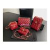 Replica Chanel Small Trendy CC Clutch With Chain A81633 White