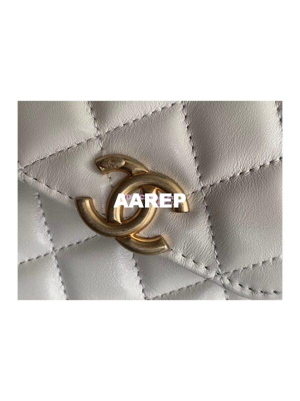 Replica Chanel Phone Clutch With Chain AP2291 White 6