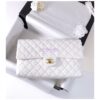 Replica Chanel CF Flap Quilted Caviar Clutch Bag Light Pink (Limited) 2
