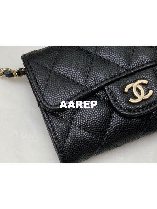 Replica Chanel Classic Belt Bag Grained Calfskin Black AP1983 3