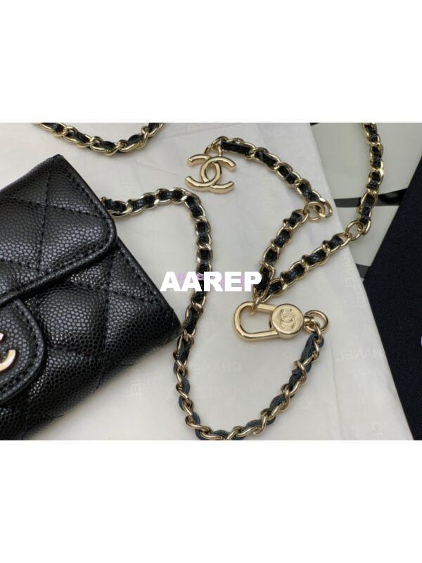 Replica Chanel Classic Belt Bag Grained Calfskin Black AP1983 4