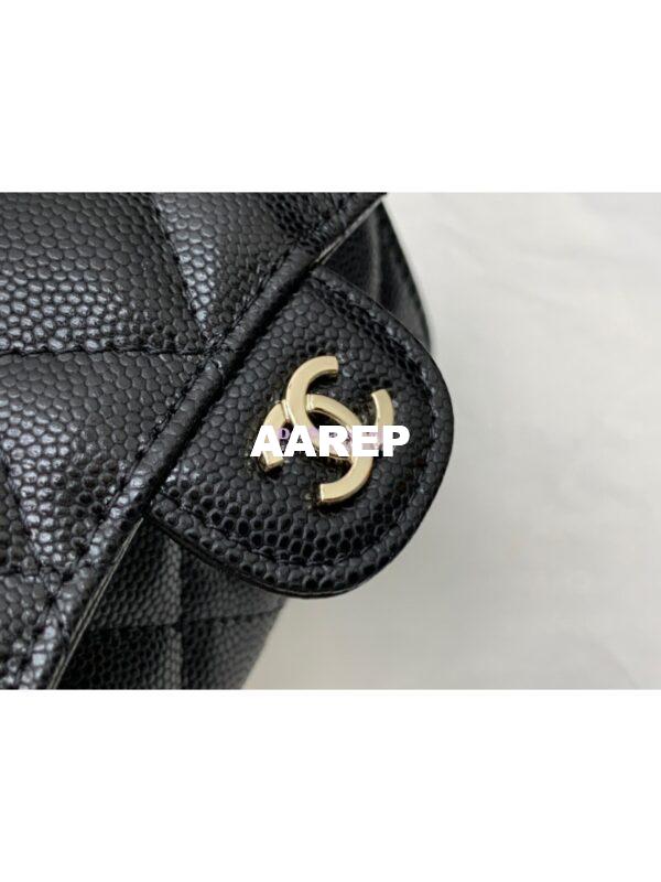 Replica Chanel Classic Belt Bag Grained Calfskin Black AP1983 6