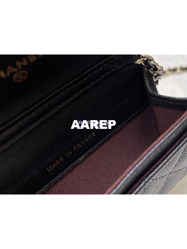 Replica Chanel Classic Belt Bag Grained Calfskin Black AP1983 8