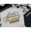 Replica Chanel Classic Belt Bag Metallic Lambskin Silver AP1983