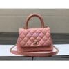 Replica Chanel Mini Round Messenger Bag in White Calfskin AS2484 2