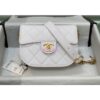 Replica Chanel Mini Round Messenger Bag in Black Calfskin AS2484 2