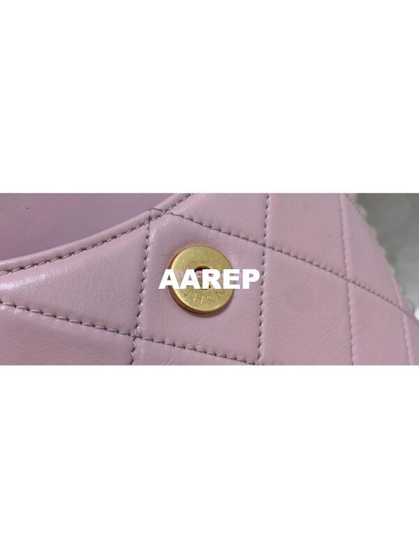 Replica Chanel Small Hobo Bag with Pearl Chain AS2503 Light Pink 7
