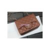 Replica Chanel Mini Classic Flap CF Bag 17cm in Iridescent Lambskin White 2