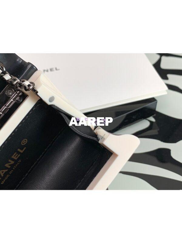 Replica Chanel Black White Plexi Coco Bag AS2513 14