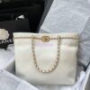 Replica Chanel Small Shopping Bag Calfskin AS2374 Black