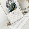 Replica Chanel Quilted Mini Classic Flap CF Bag 20cm in Lambskin Sky Blue
