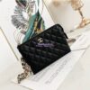 Replica Chanel Coco Charms Pouch in Lambskin AP1957 White