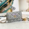 Replica Chanel Coco Charms Pouch in Lambskin AP1957 Black