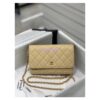 Replica Chanel Lambskin Chain Clutch With Charm AP1628 Black