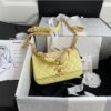 Replica Chanel Large Deauville Woven Chain Leather Logo Bag A66941 Straw Beige