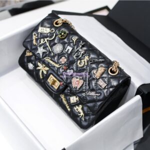 Replica Chanel Reissue 2.55 Lucky Charm 225 Flap Bag A37586 Butterfly 2