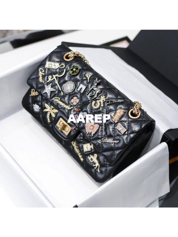 Replica Chanel Reissue 2.55 Lucky Charm 225 Flap Bag A37586 Butterfly 2