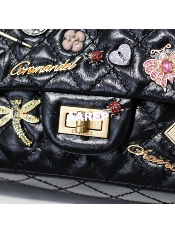 Replica Chanel Reissue 2.55 Lucky Charm 225 Flap Bag A37586 Butterfly 4