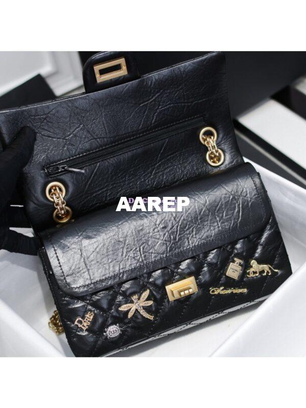 Replica Chanel Reissue 2.55 Lucky Charm 225 Flap Bag A37586 Butterfly 6