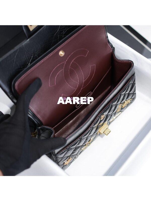 Replica Chanel Reissue 2.55 Lucky Charm 225 Flap Bag A37586 Butterfly 7
