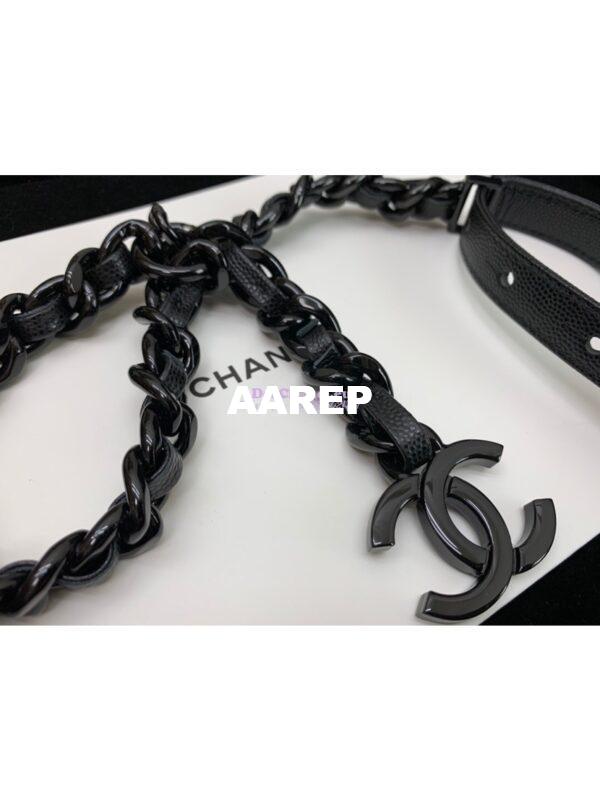 Replica Chanel Grained Calfskin Belt Flap Card Holder AP1955 7