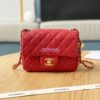 Replica Chanel Lambskin Flap Bag AS1786 Iridescent Ivory