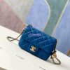 Replica Chanel Lambskin Flap Bag AS1786 Purple