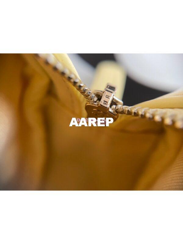 Replica Chanel Sequins 19 Clutch With Chain AP0945 Yellow 9