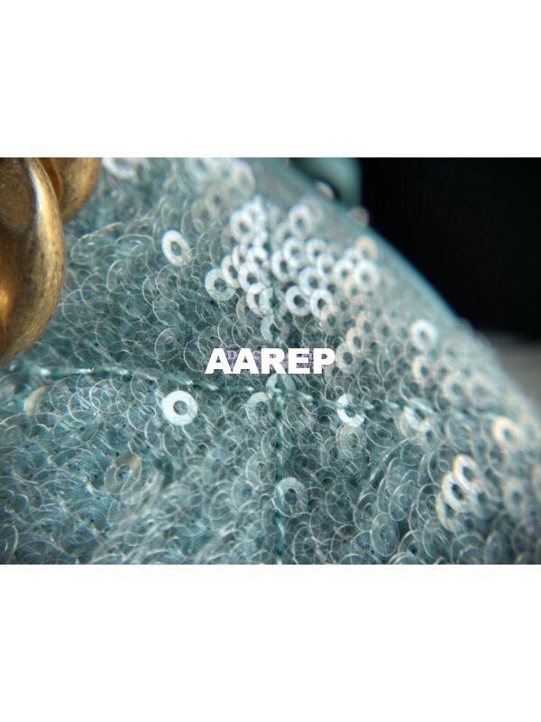 Replica Chanel Sequins 19 Clutch With Chain AP0945 Green 7
