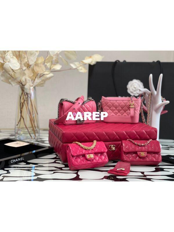 Replica Chanel Sets Of 4 Mini’s Bags AS1949 Pink (Limited) 2