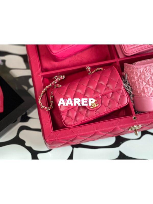 Replica Chanel Sets Of 4 Mini’s Bags AS1949 Pink (Limited) 13