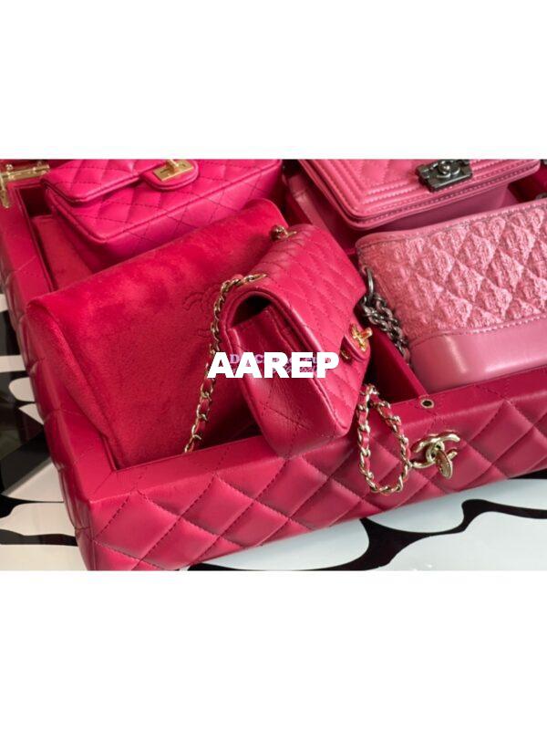 Replica Chanel Sets Of 4 Mini’s Bags AS1949 Pink (Limited) 16