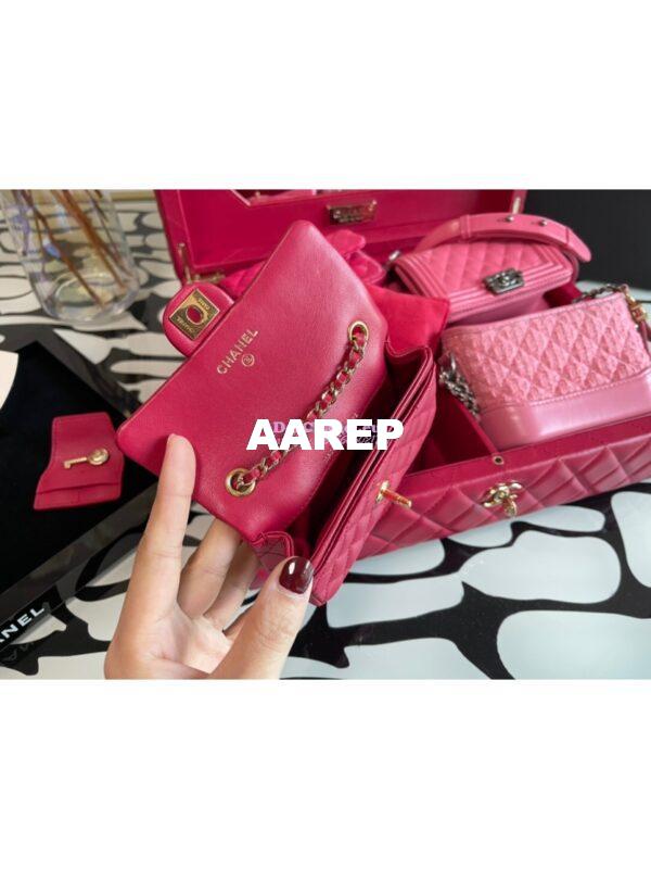 Replica Chanel Sets Of 4 Mini’s Bags AS1949 Pink (Limited) 19