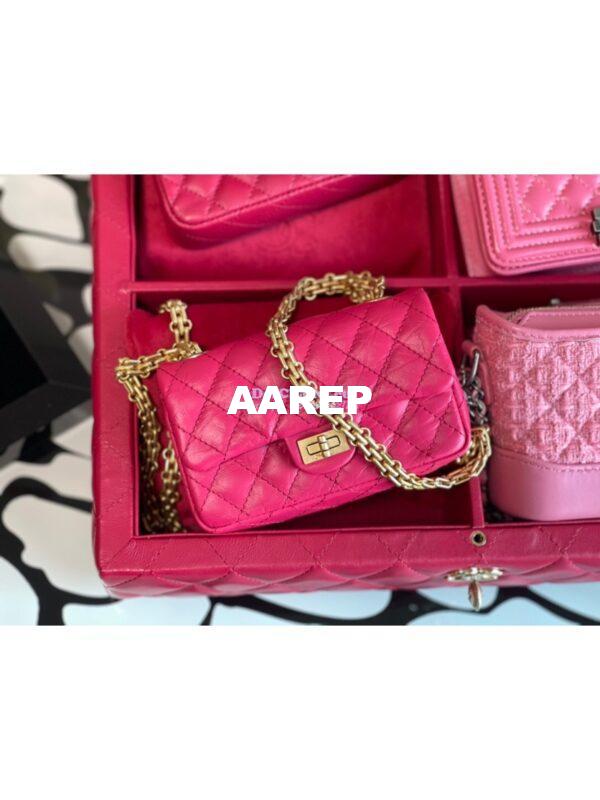 Replica Chanel Sets Of 4 Mini’s Bags AS1949 Pink (Limited) 20