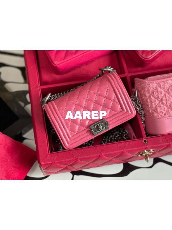 Replica Chanel Sets Of 4 Mini’s Bags AS1949 Pink (Limited) 26