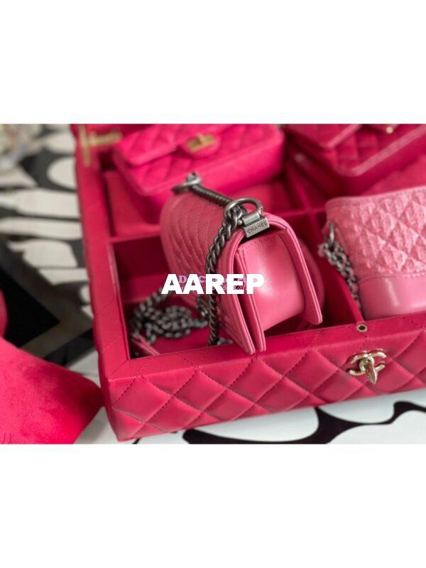 Replica Chanel Sets Of 4 Mini’s Bags AS1949 Pink (Limited) 28