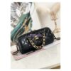 Replica Chanel Wallet On Chain WOC Lambskin AP1794 Black