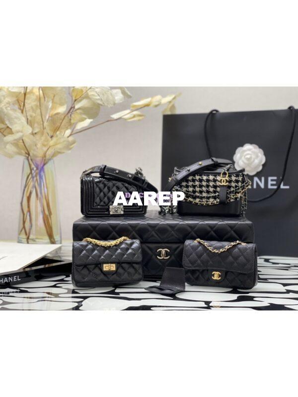 Replica Chanel Sets Of 4 Mini’s Bags AS1949 Black (Limited) 3