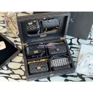 Replica Chanel Sets Of 4 Mini’s Bags AS1949 Black (Limited) 2